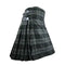 Grey Watch Tartan Kilt || 8 Yard Handmade 16oz Traditional Heavy Weight Kilt - Custom Made